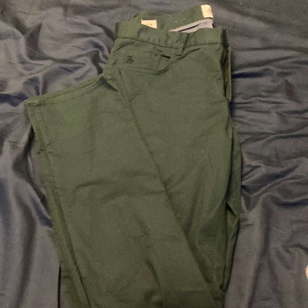 Green Penguin slacks 33x32